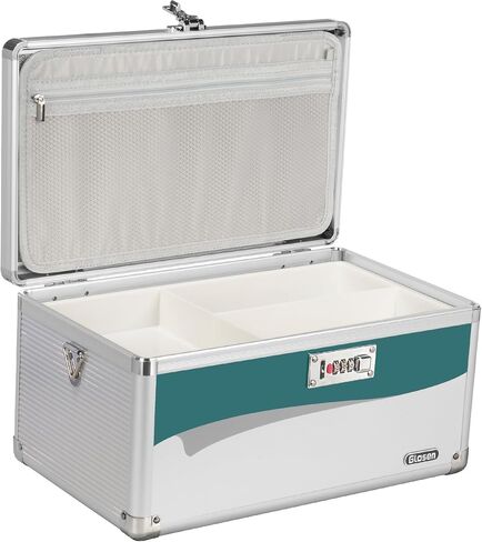 Medicine Lock Box with Combination Lock,Medication lock box【Large】 medicine safe lock box,medical box organizer in Saudi Arabia