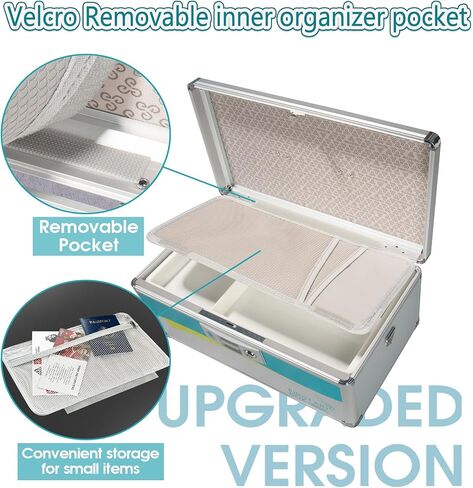 Medicine Lock Box with Combination Lock,Medication lock box【Large】 medicine safe lock box,medical box organizer in Saudi Arabia