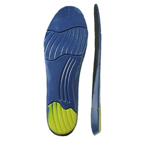 Tingley CI136 Contour Insole With Shock Absorbing Gel, Medium, Blue
