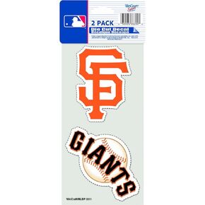 MLB San Francisco Giants 4-by-8 Die Cut Decal