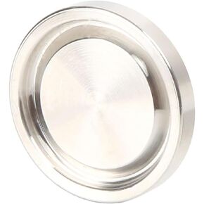 QiiMii Tri-Clamp Ferrule Flange,Sanitary End Cap fits,Stainless Steel 316L Fitting Clamp 3/4" (19mm) 2 PACK