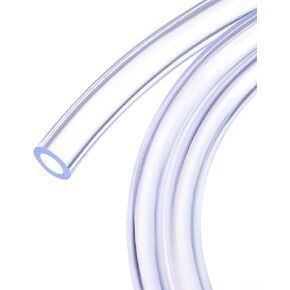 Clear Vinyl Tubing - PVC Tube Hose, Apply to Water Transfer (10mm ID 13mm OD, 3Ft)