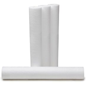 CFS – 4 Pack Spun Sediment Water Filter Cartridges Compatible with EV953420, 13459 Models – Remove Bad Taste and Odor – Whole House Replacement Filter Cartridge – 5 Micron – 20" x 2.5"