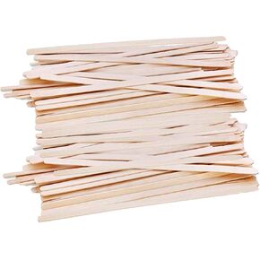 Gmark Coffee Stir Sticks 7" 1000pc Round End, Eco Friendly Coffee Stirrers Wood for Hot Drinks - Natural Birch Wood GM1116