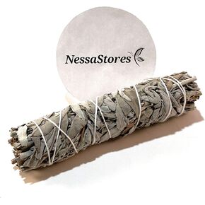 California White Sage Smudge Incense 5" Bundle #JC-137 (6 pcs)