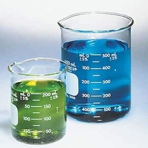 Pyrex 1000-4L Brand 1000 Griffin Low-Form Beaker, 4000 mL, Glass
