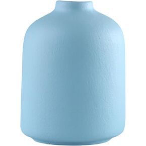 Solid Color Ceramic vase, Nordic Modern Creative Home Living Room and Dining Room Dried Flower Decoration.（ (Black)