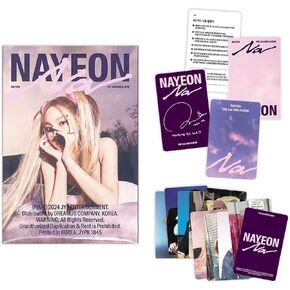 JYP Ent. NAYEON - 2nd Mini album [NA] (Platform_Nemo Ver.) Album Case + Special Photocard + Photocard + QR Card + Lyric Paper + Manual Card + 2 Extra Photocards