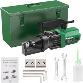 Anbull 1350W Electric Hydraulic Rebar Cutter, Cutting up to 7/8 Inch 4-22mm #7 Rebar, with Replaceable Jaw Blades, Cutting Speed 3.5-4S (1350W RC-22)