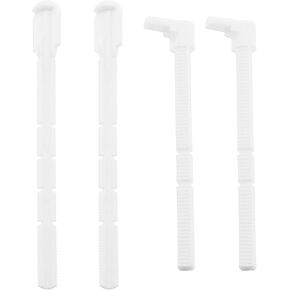 2 Sets Flush Plate Actuator Flush Rod Set 241874001 Compatible with GEBERIT Compatible with S-igma01 30 Series Water Tank Replacement Parts