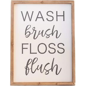 Funny Rustic Wooden Bathroom Sign-Hello Sweet Cheeks Farmhouse Home Decor-12x16 inches Wood Framed Wall Hanging Quote Sign