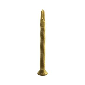 #12x2-1/2" Reamer Tek Torx/Star Head T-25 Torx Screw Head （50 Pcs）Tek Screws Self-Drilling Wood to Metal Screws for Flatbeds, Trailers or Fastening Wood to Steel