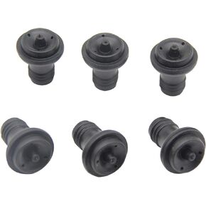 Wine Stoppers, Vacuum Stoppers for Wine Saver Vacuum Pump Preserver Edible Grade Rubber Wine Stopper, Keep Your Wine Fresh Pack of 6