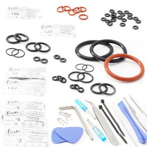 O Rings Repair Set for Automatic Espresso Machines De'Longhi Dinamica ECAM35075 SI S11,to Solve Latte Coffee Tube Water Leakage
