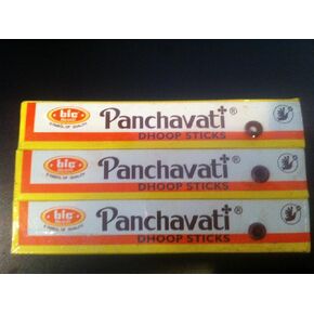 Dpnamron Panchavati Dhoop Sticks - One Dozen Boxes - 5" King Size