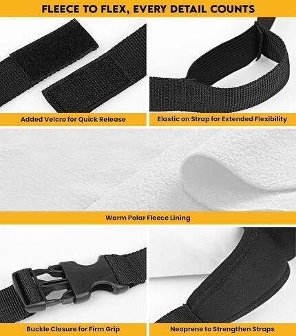 Football Hand Warmer Pouch Youth & Adult, Waterproof Hand Warmers Football with Zip Pocket and Adjustbale Belt in Saudi Arabia