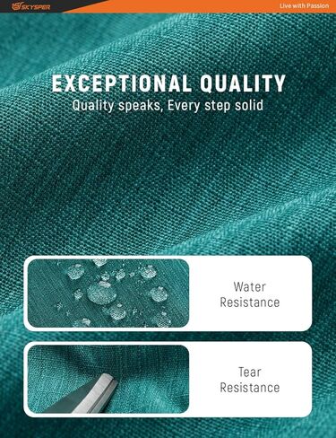 SKYSPER Foldable Small Backpack – 20L Lightweight Hiking Daypack with Chest Belt Packable Travel Rucksack for Women Men in Kuwait