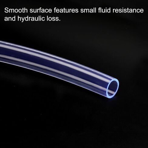 Clear Vinyl Tubing - PVC Tube Hose, Apply to Water Transfer (10mm ID 13mm OD, 3Ft) in Saudi Arabia