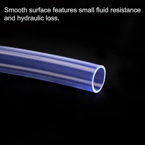 Clear Vinyl Tubing - PVC Tube Hose, Apply to Water Transfer (10mm ID 13mm OD, 3Ft) in Saudi Arabia