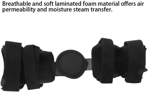 Hinged Elbow Brace,Stainless Steel Adjustable Arm Orthosis Injury Recovery Support,Fixation Sling Orthosis Protector Recovery Support for Right Arm (Blue),Breathable&Comfortable in Saudi Arabia