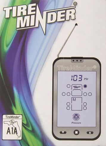 نظام مراقبة ضغط الإطارات TireMinder TM-A1A-10 A1A (TPMS) مع 10 أجهزة إرسال للمركبات الترفيهية والبيوت المتنقلة والعجلات الخامسة ومدربي السيارات والمقطورات in Kuwait