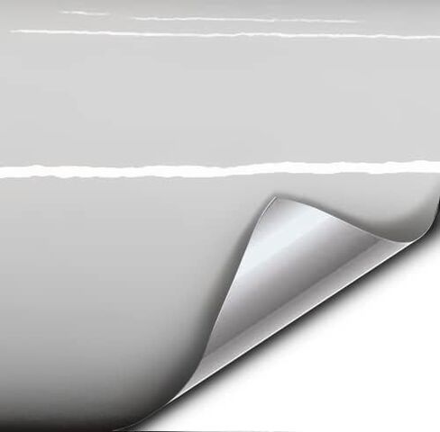 White Gloss Car Wrap Vinyl Roll with Air Release Adhesive 3mil-VViViD8 (60 Inch x 6ft) in Saudi Arabia