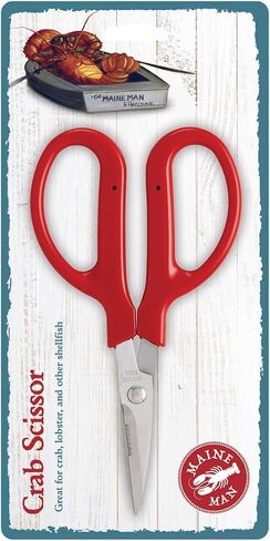 Maine Man Crab Seafood Scissors, Japanese Stainless Steel Blades, BPA Free in Saudi Arabia