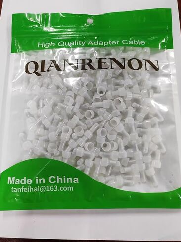 QIANRENON نهاية مغلقة تجعيد موصلات 300 قطعة 16-14 AWG الألومنيوم الأساسية موصل سريع تجعيد كاب محطات نهاية الأسلاك (CE2) in Saudi Arabia