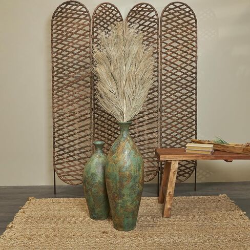 Deco 79 Dried Plant Palm Leaf Home Decor Natural Foliage Tall Natural Dried Foliage, Foliage for Decoration 13" x 1" x 59", Brown in Saudi Arabia