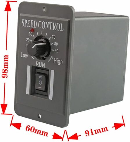 تيار مستمر 10-60 فولت 6A PWM وحدة تحكم في سرعة محرك التيار المستمر عكسها مفتاح منظم التبديل in Kuwait