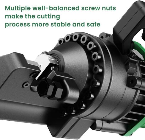 Anbull 1350W Electric Hydraulic Rebar Cutter, Cutting up to 7/8 Inch 4-22mm #7 Rebar, with Replaceable Jaw Blades, Cutting Speed 3.5-4S (1350W RC-22) in Saudi Arabia