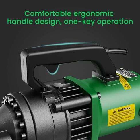 Anbull 1350W Electric Hydraulic Rebar Cutter, Cutting up to 7/8 Inch 4-22mm #7 Rebar, with Replaceable Jaw Blades, Cutting Speed 3.5-4S (1350W RC-22) in Saudi Arabia