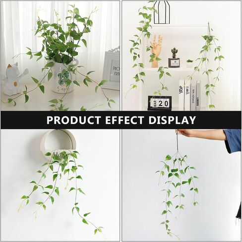 PRETYZOOM 1pc Rattan Wedding Arch Decor Silk Artificial Garland Simulated Clematis Faux Greenery Garland Green Wreath Green Plants Light House Decorations for Home Flower Wall Household Iron in Saudi Arabia