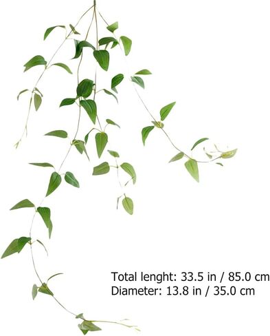 PRETYZOOM 1pc Rattan Wedding Arch Decor Silk Artificial Garland Simulated Clematis Faux Greenery Garland Green Wreath Green Plants Light House Decorations for Home Flower Wall Household Iron in Saudi Arabia