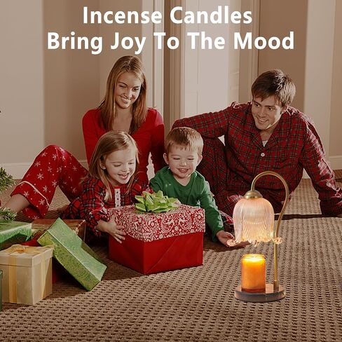 Flower Candle Warmer Lamp with Timer，Mother's Day Gift for Mom，Tulip Lamp Candle Warmer with 2 Bulbs for Room Decor,Aromatherapy Candle Warmer Gifts for Women Candle Heater for Home Decor Gold in Saudi Arabia