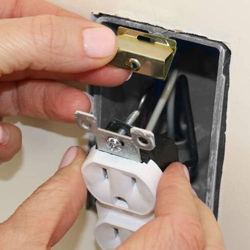G-Clip, Package of 4, Repair Loose Electrical Outlets and Switches/Repair Stripped or Damaged Electrical Wall Boxes in Saudi Arabia