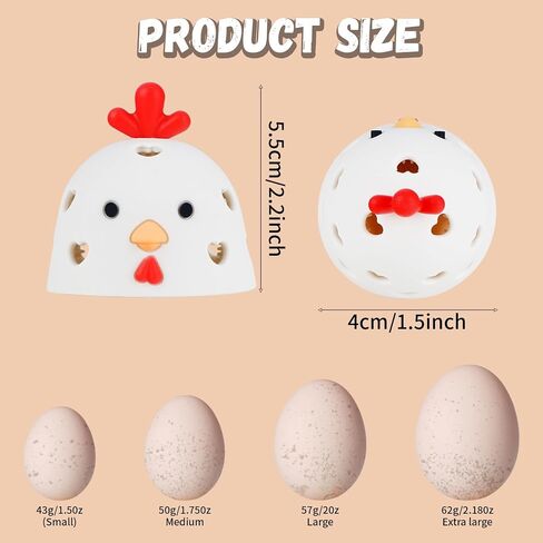 Silicone Egg Brush Cleaner， Egg Cleaner for Fresh Eggs，Egg Brush for Cleaning Fresh Eggs，Cute Chicken Shape，2pcs Egg Washer for Fresh Eggs in Saudi Arabia