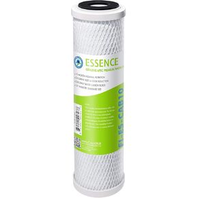 APEC Water Systems 10" Carbon Block Water Filter For Reverse Osmosis System, 10" x 2.5", 10 Micron (FI-ES-CAB10)