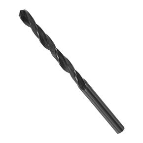Twist Drill Bits, 6.9mm Cutting Diameter 0.27" Shank, High-Speed Steel Black Oxide Coating Jobber Bit Set (Applications: for Metal Wood Plastic), 1-Pieces
