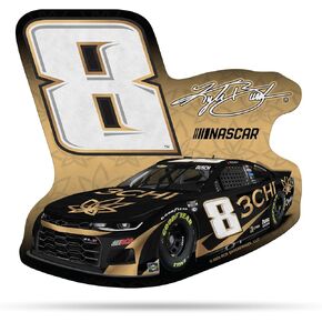 Rico Industires NASCAR Racing Kyle Busch #8 3CHI Shape Cut Pennant - Home and Living Room Décor - Soft Felt EZ to Hang