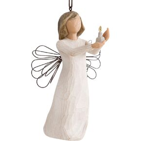 Willow Tree Angel of Hope Ornament, Sculpted Hand-Painted Figure
