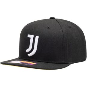 Juventus Draft Night Flat Peak Snapback Hat Black