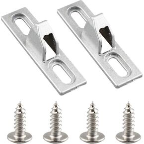 2PCS Sliding Door Keepers - Lock Keepers for Various Sliding Patio Doors and Sliding Glass Doors