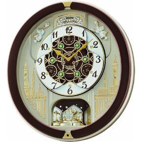 Seiko Melodies in Motion Musical Wall Clock, Spring Dance