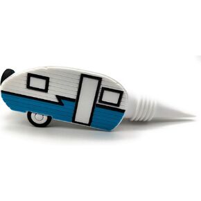 Camper Wine Stoppers, Vintage Camper Decor, Camper accessories for inside, Retro Camper Decor, Fun for rv campers, camping trailer wine bottle stopper