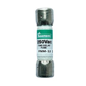 New FNM-12 FNM-12A 250Vac Time Delay Fuse, Pack of 10