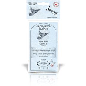 Archangel 100% Natural Incense Cones - Camael (Courage) - for Meditation, Yoga, Relaxation, Magic, Healing, Prayer & Rituals - 20 Cones - Each Lasting 30+ Minutes