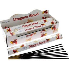INC. 37123 Dragons Blood Incense Sticks, 20 Sticks x 6 Packs