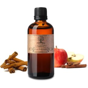 Apple Cinnamon Essential Oil - 100% Pure Aromatherapy Grade Essential Oil by Nature's Note Organics - 0.3 Fl Oz