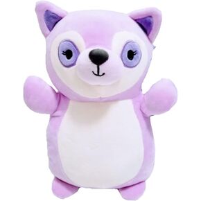 Squishmallow Official Kellytoy Hug Mees Collectible Squishy Soft Pillow Animal Pets (Layla Lemur, 10 Inch)